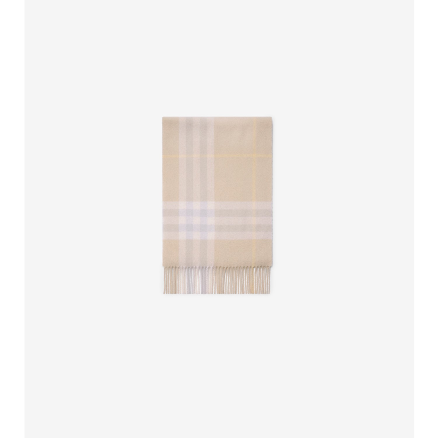 Check Cashmere Scarf