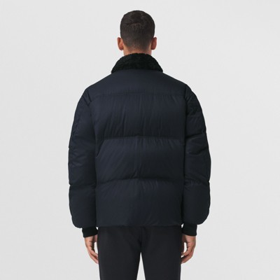 navy down jacket mens