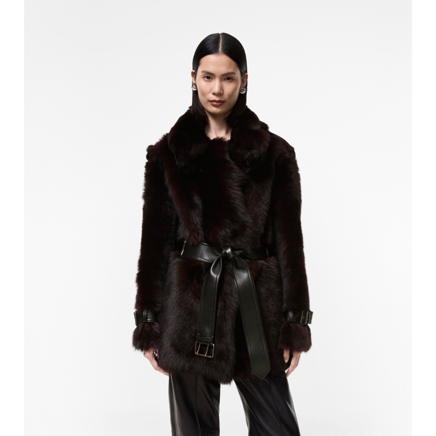 Short Shearling Linley Coat - thumbnail 4