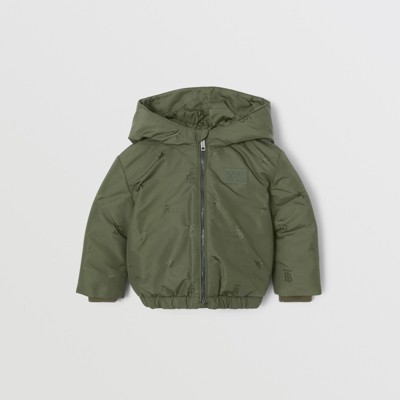 burberry jacket green