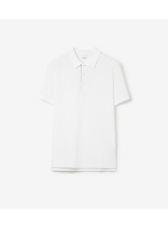 Burberry polo outlet white