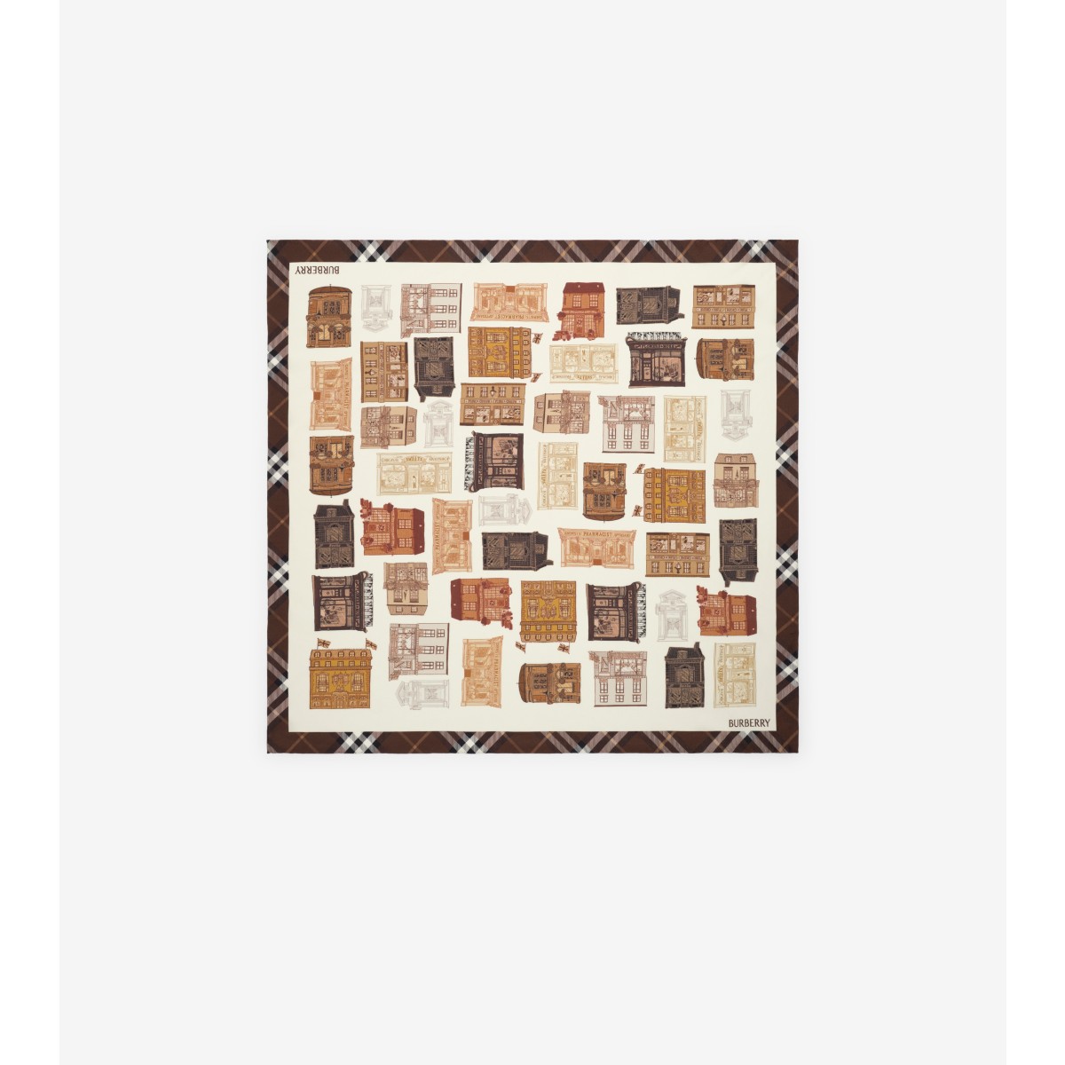  Check Storefront Print Scarf