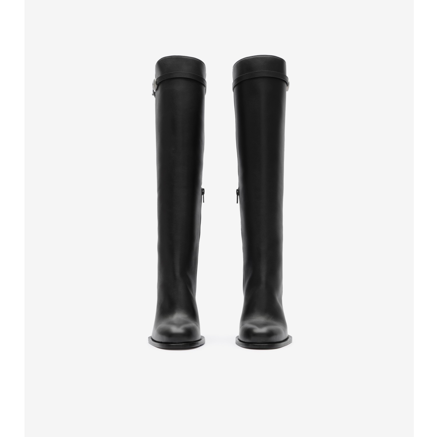Leather Pillar Boots