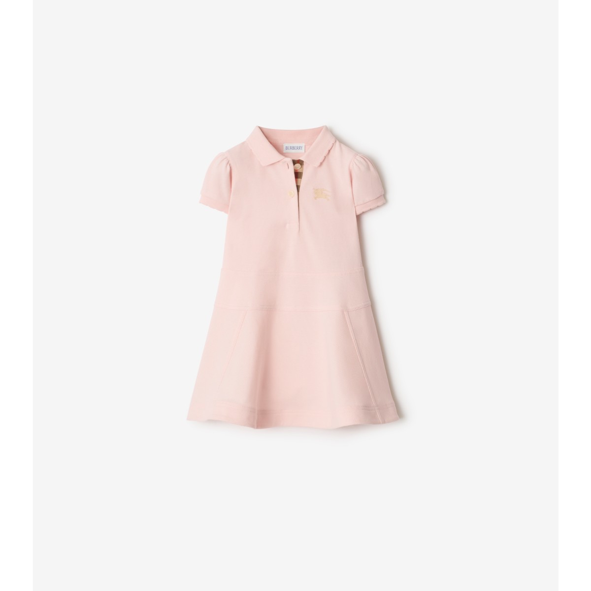  Check Polo Shirt Dress