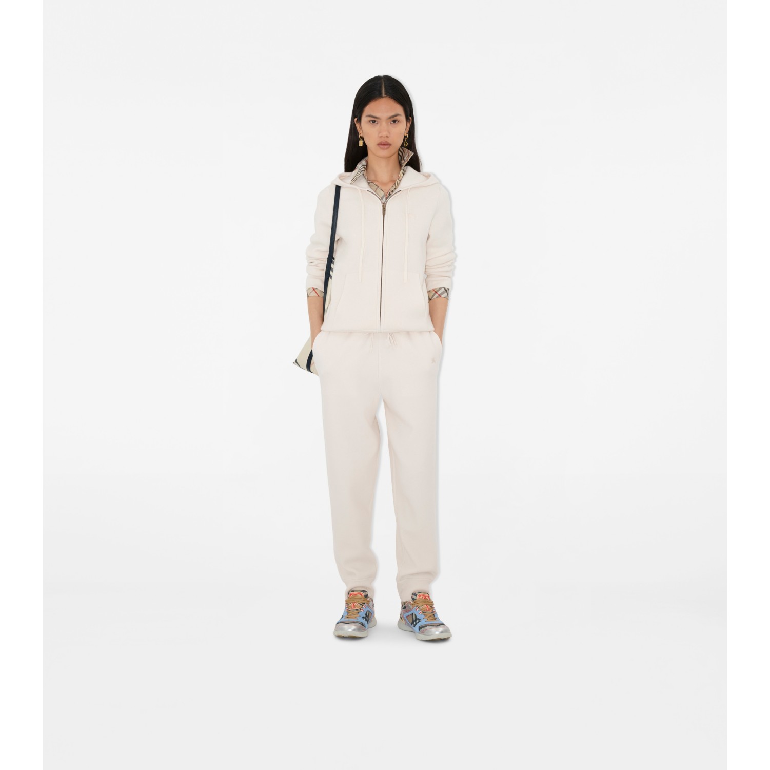 Pantalon de jogging en cachemire mélangé