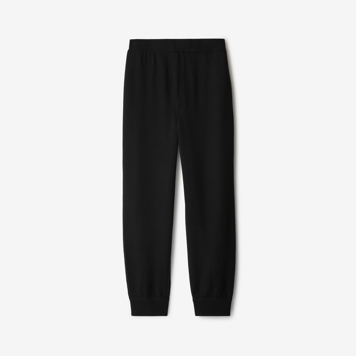 Pantaloni da jogging in lana (Nero) - Uomo | Sito ufficiale Burberry®