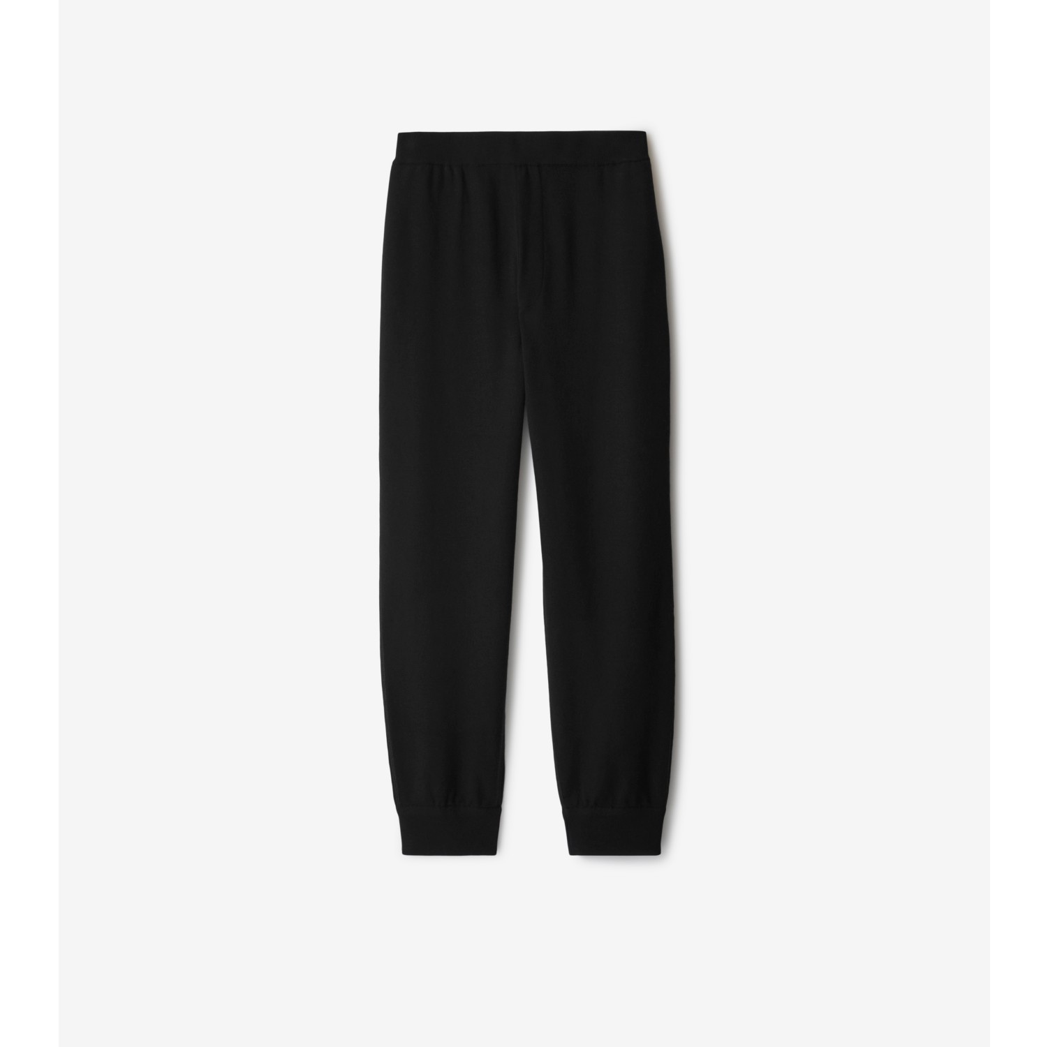 Pantalon de jogging en laine Noir Homme Site officiel Burberry