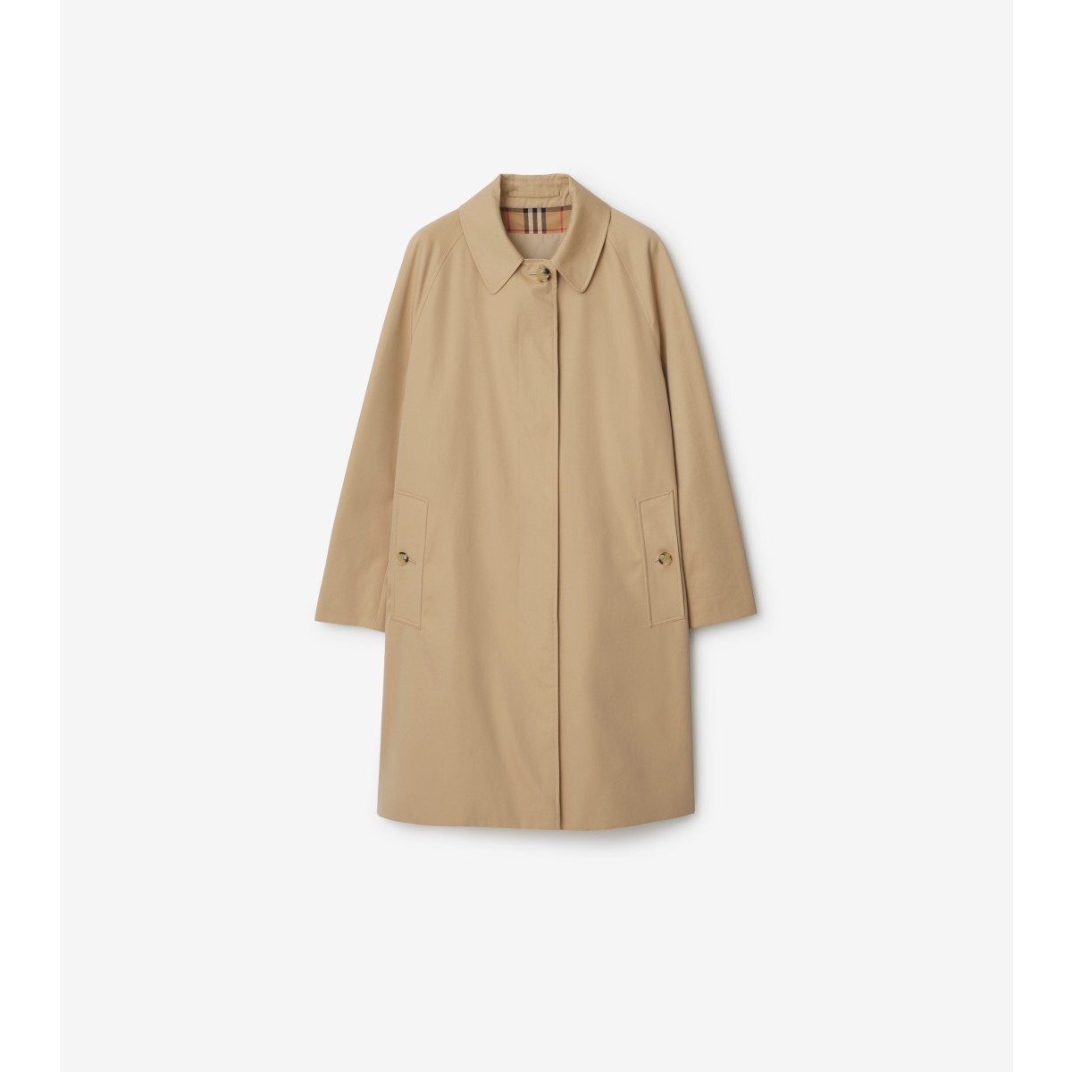  Check Mid-length Camden Heritage Car Coat