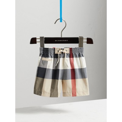 burberry swimsuit kids orange