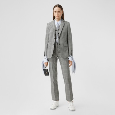 Technical Wool Tailored Trousers 