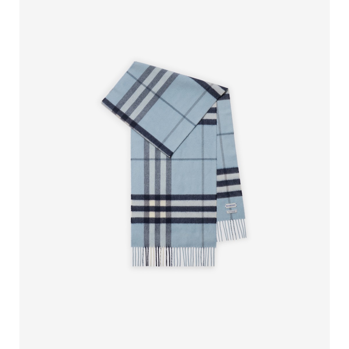  Check Cashmere Scarf