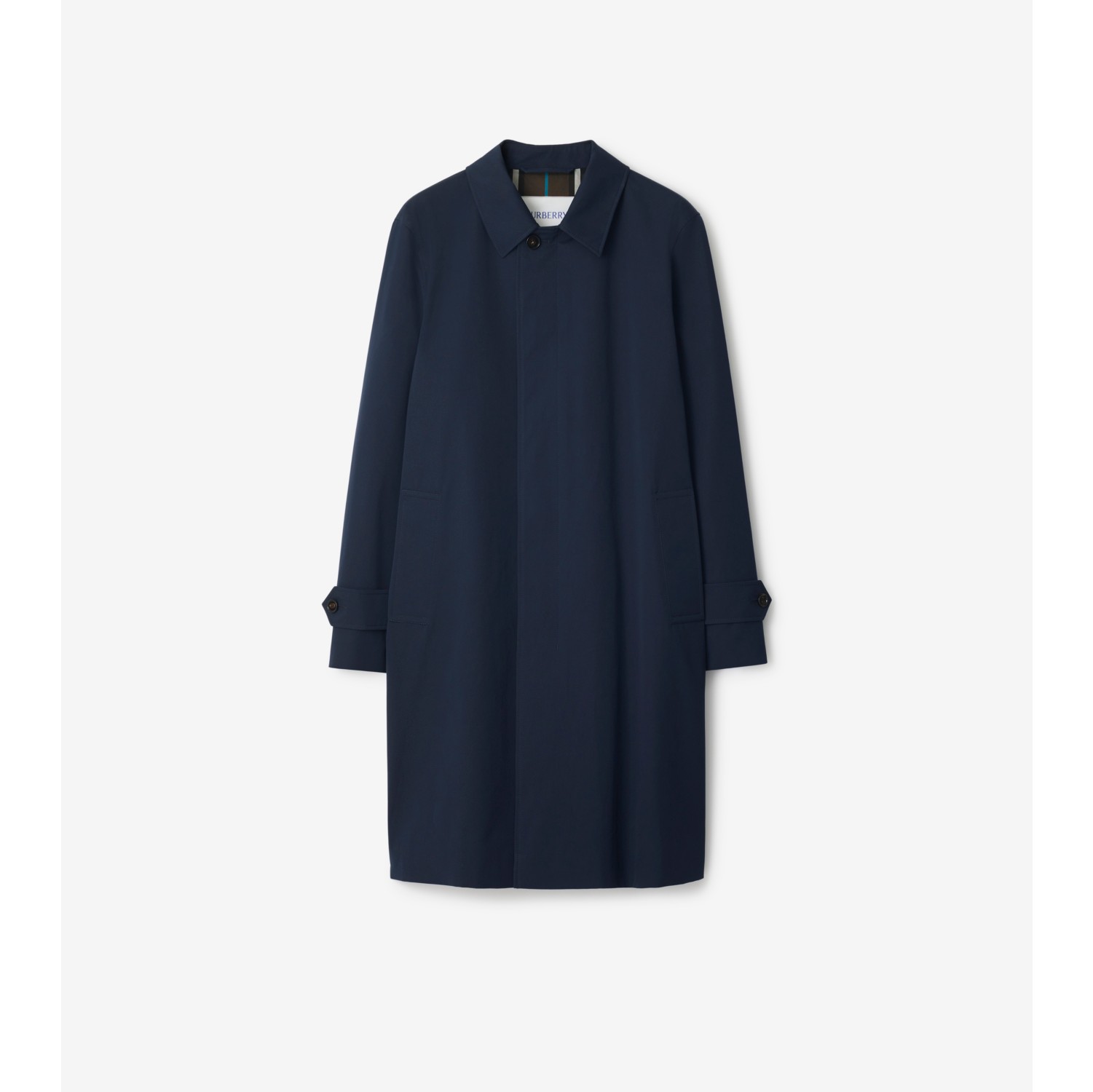 Long Gabardine Car Coat