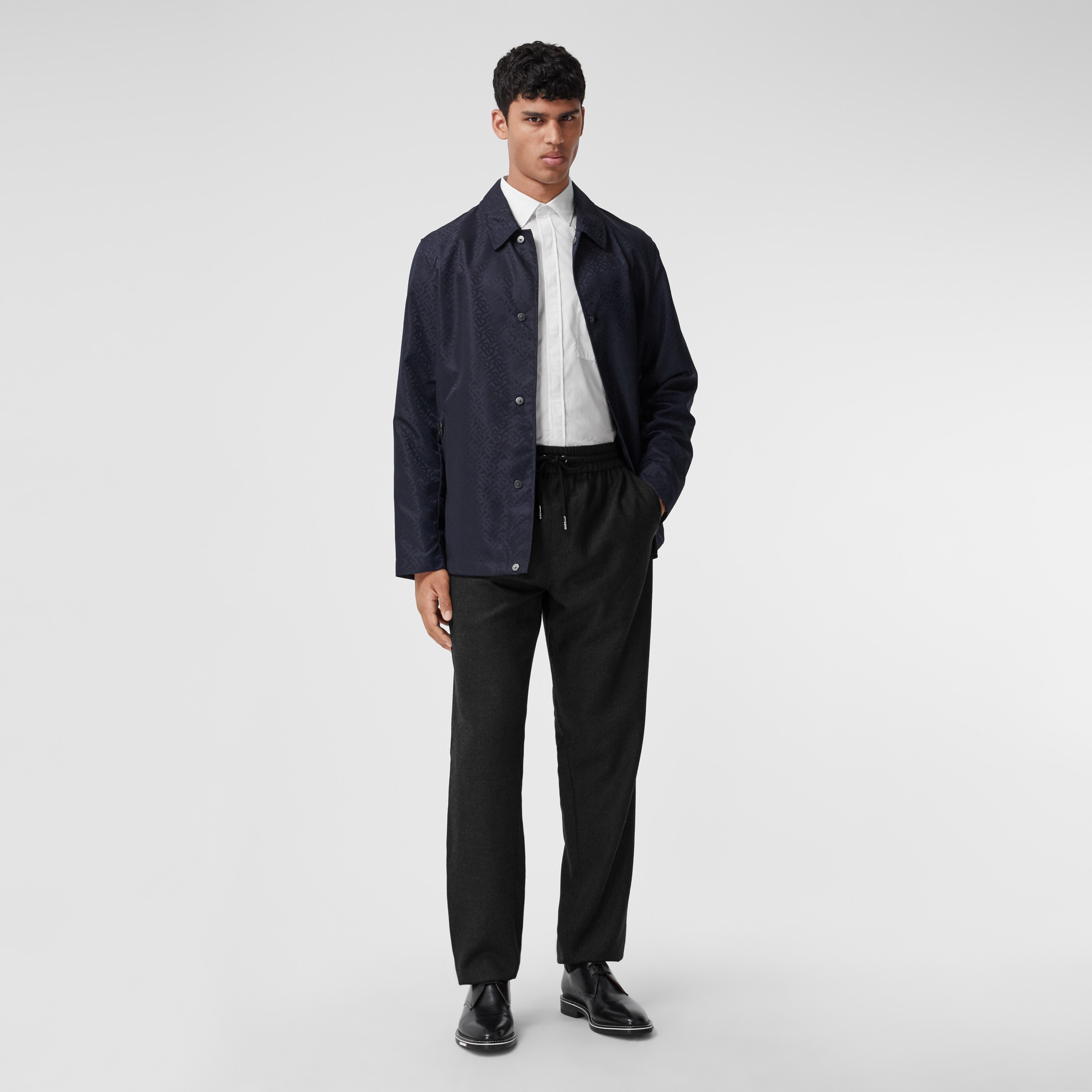 wool jogging pants