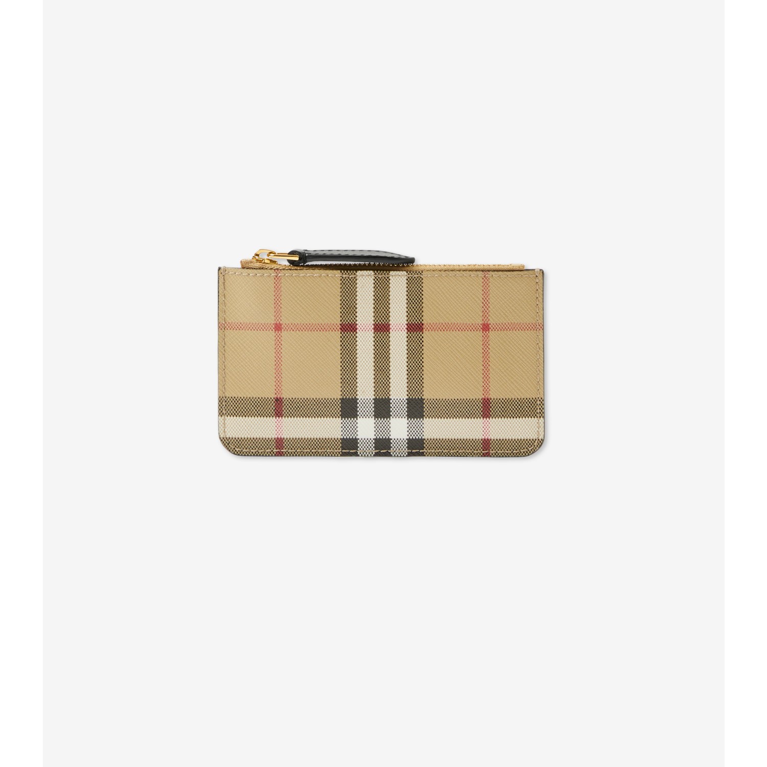 Porte monnaie Check a chaine Beige d archive Femme Site officiel Burberry