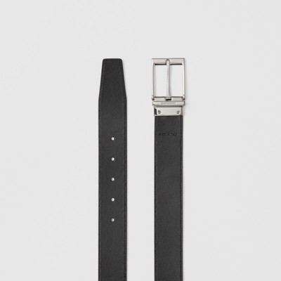 white burberry belt