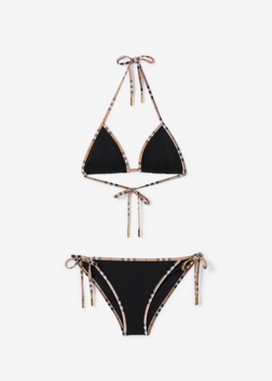 Check Trim Bikini