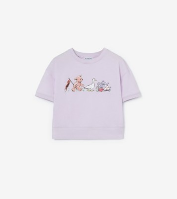 トーマスベア＆フレンズ コットンTシャツ (ミューテッドライラック