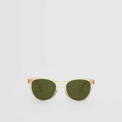burberry round sunglasses
