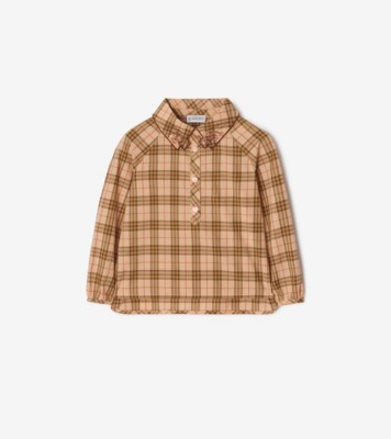 【Burberry】チェックポケット コットンTシャツ 80449611001001.jpg