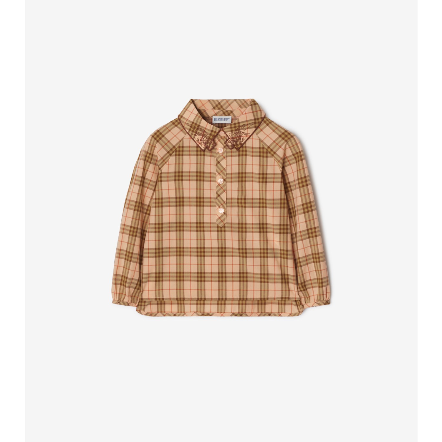 Chemise en coton Check