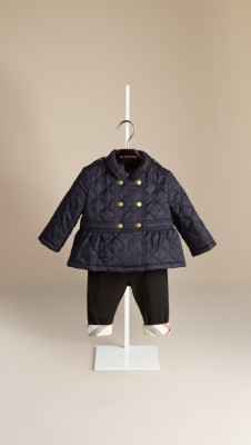 Quilted Peplum Jacket | Burberry