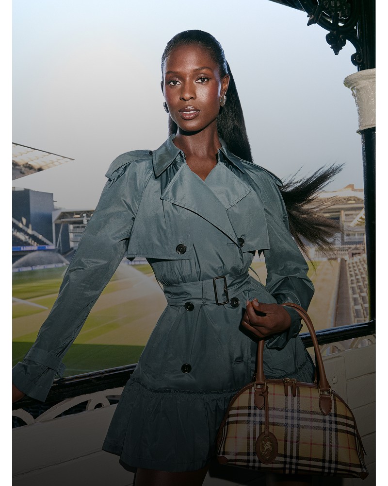 ウィメンズ デザイナーバッグ | チェック&レザーバッグ | Burberry