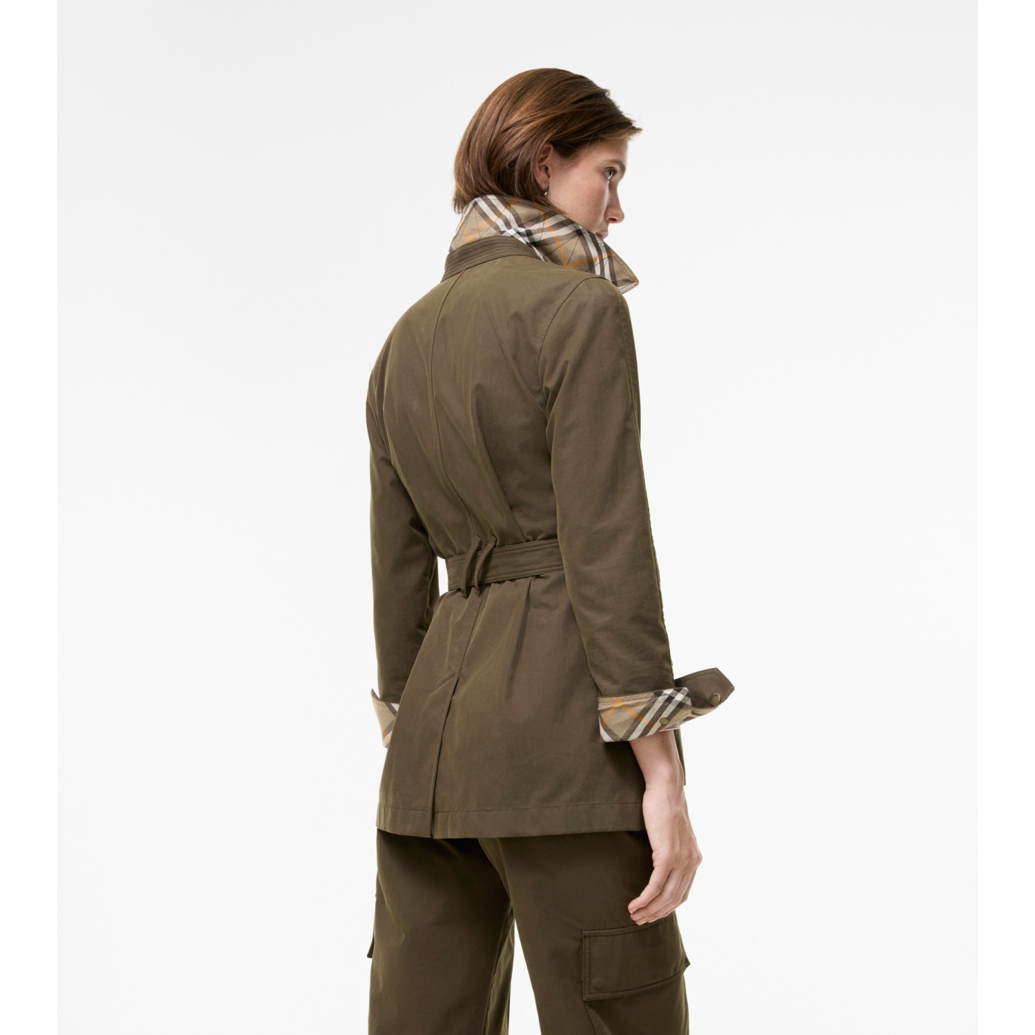 Gabardine Safari Jacket - thumbnail 3