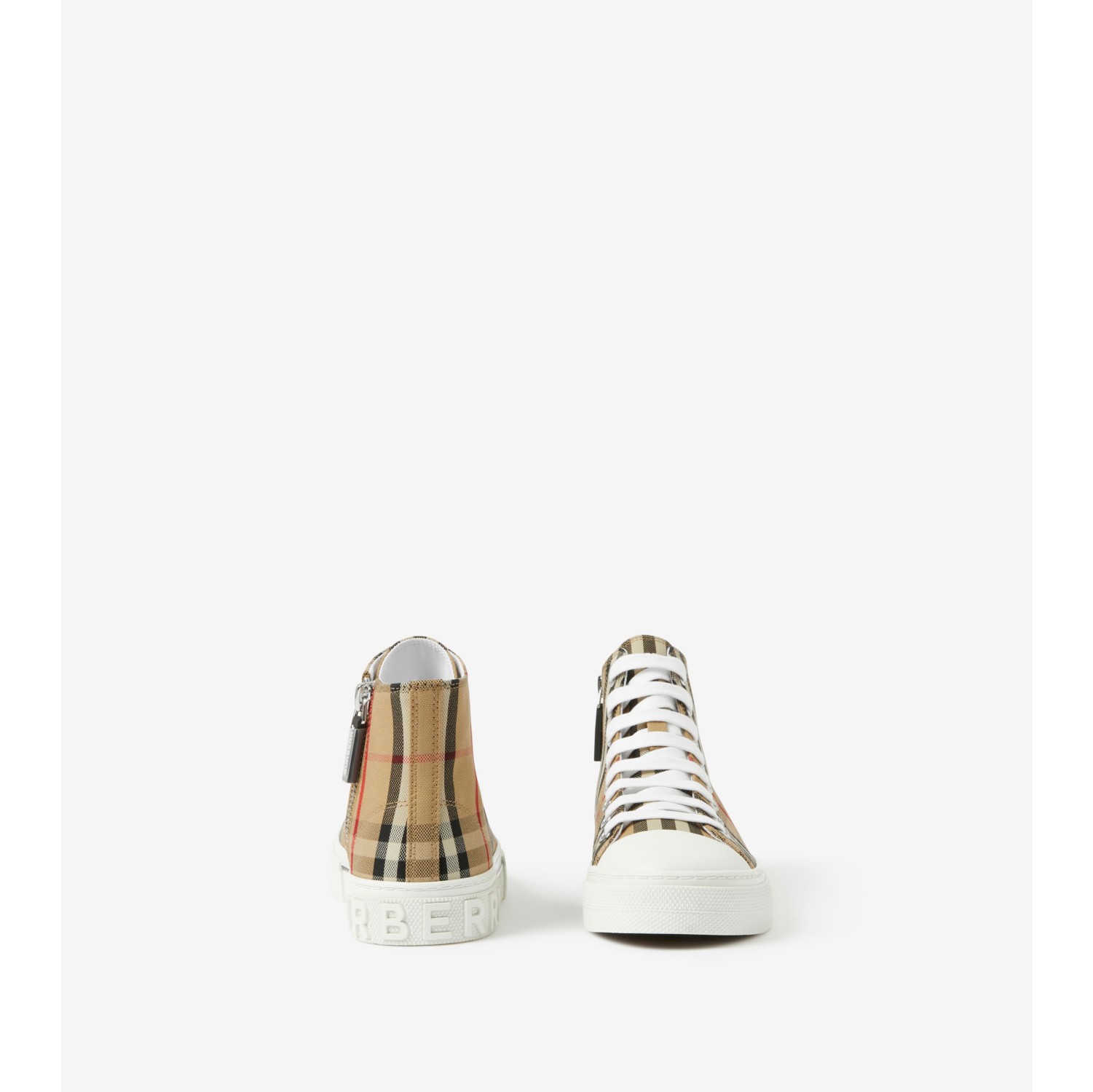 Burberry vintage check high cheap top sneaker