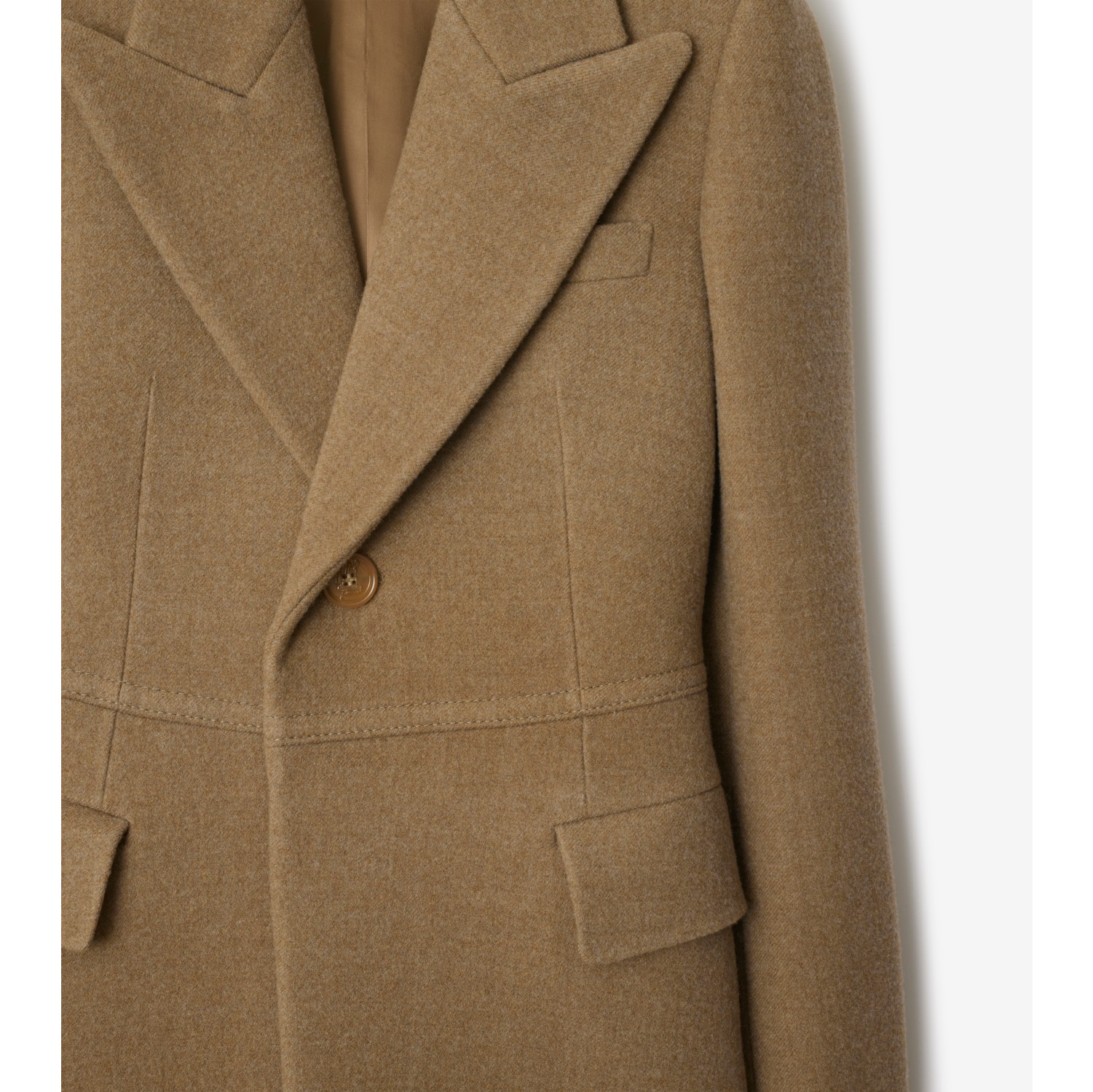 Wool Tailored Coat