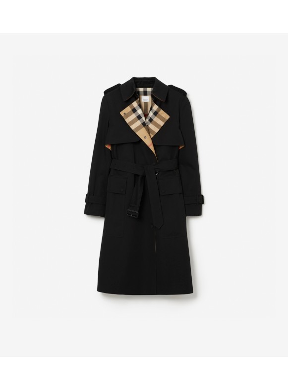 Burberry black winter store coat