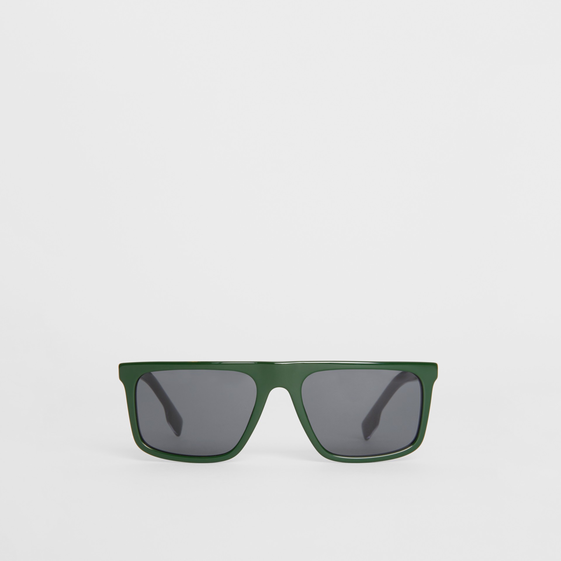 Straightbrow Sunglasses in Green Men Burberry United States