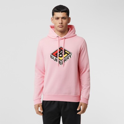 pink hoodie male