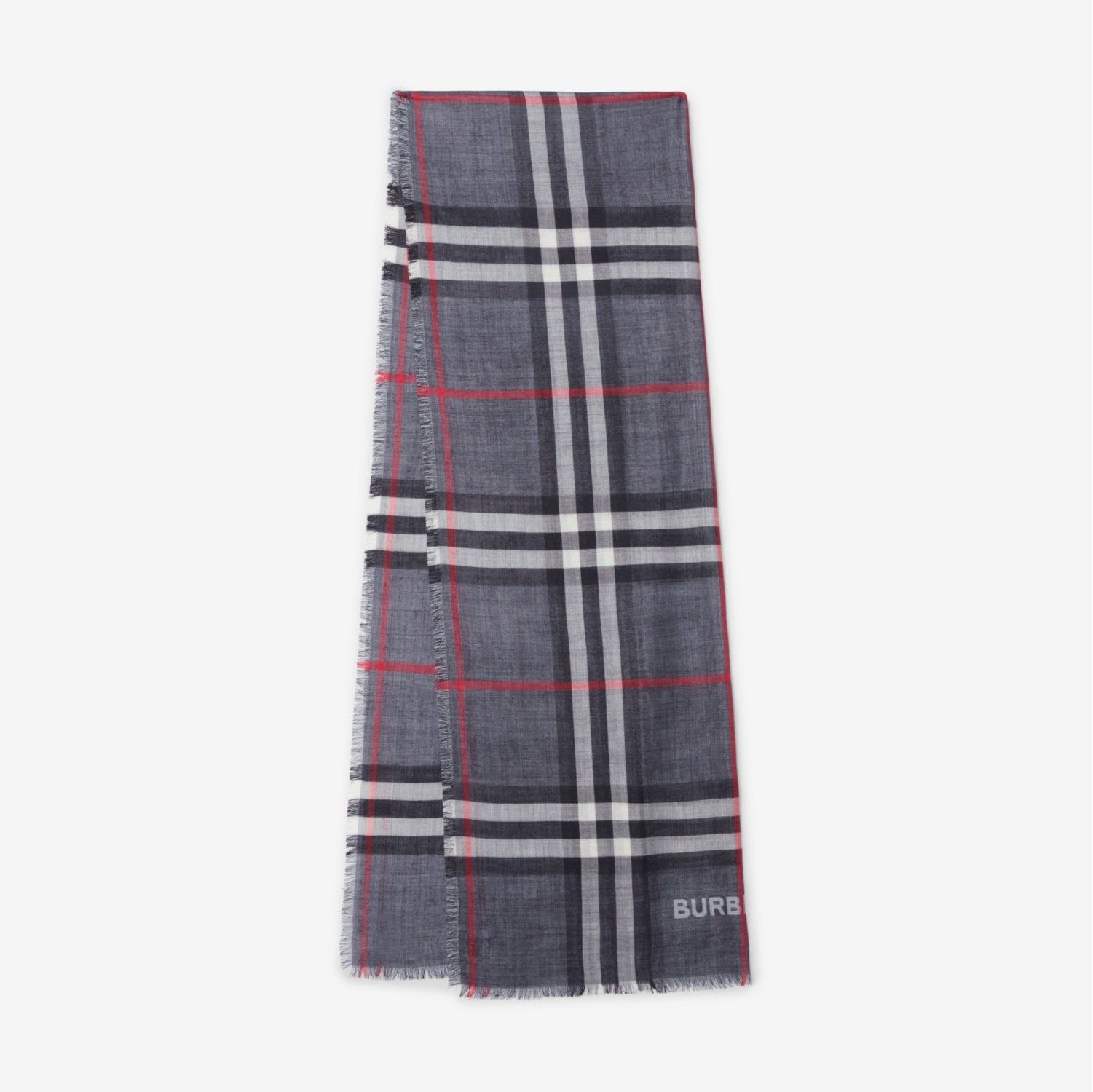 Navy burberry deals scarf