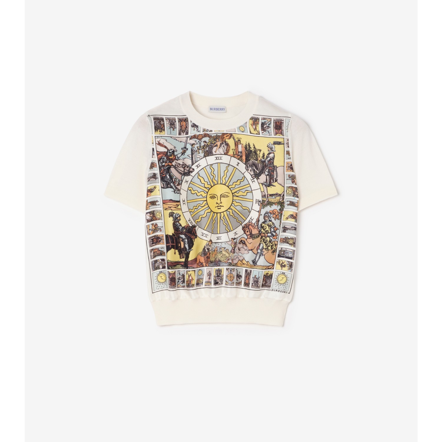 Tarot Panel Wool Silk Top