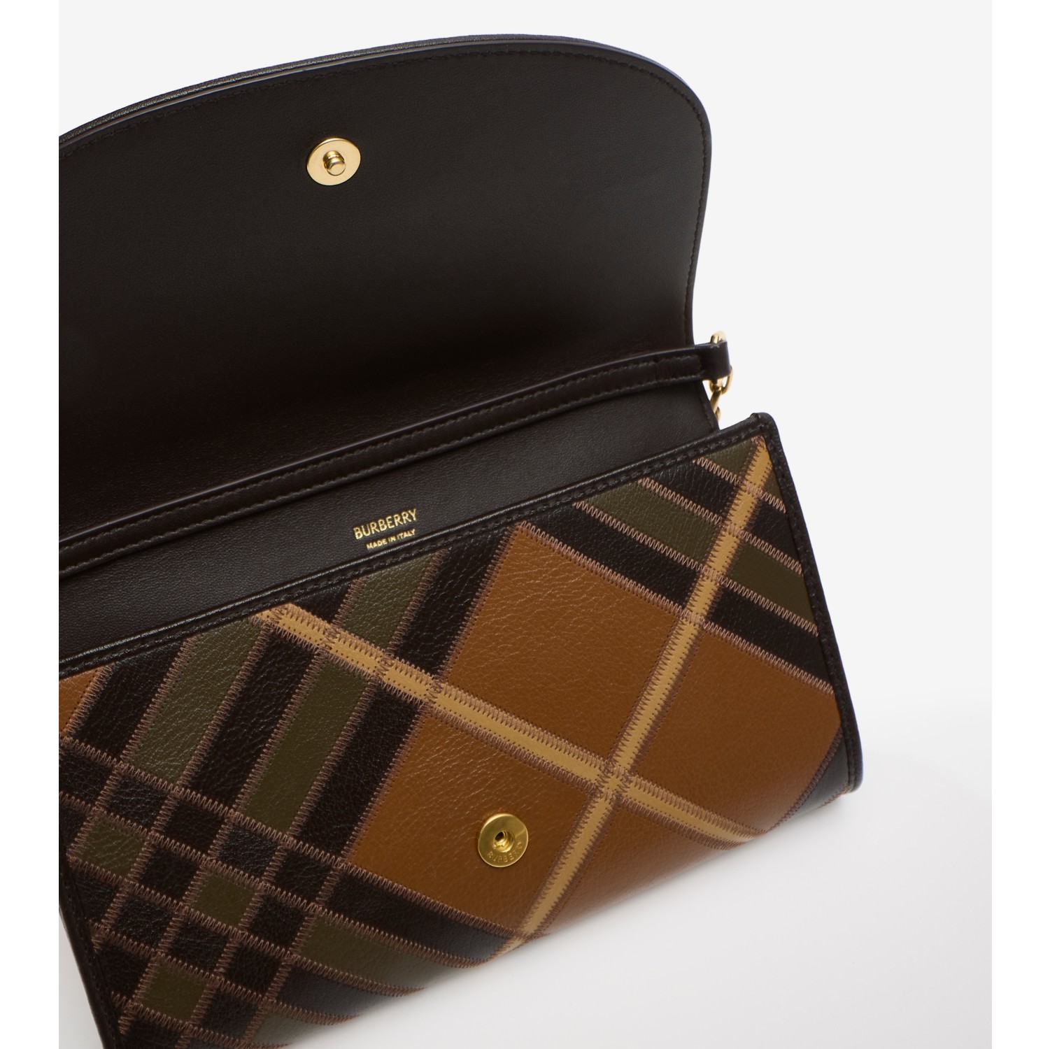 Highlands Chain Strap Wallet​ in Hazel brown - Women