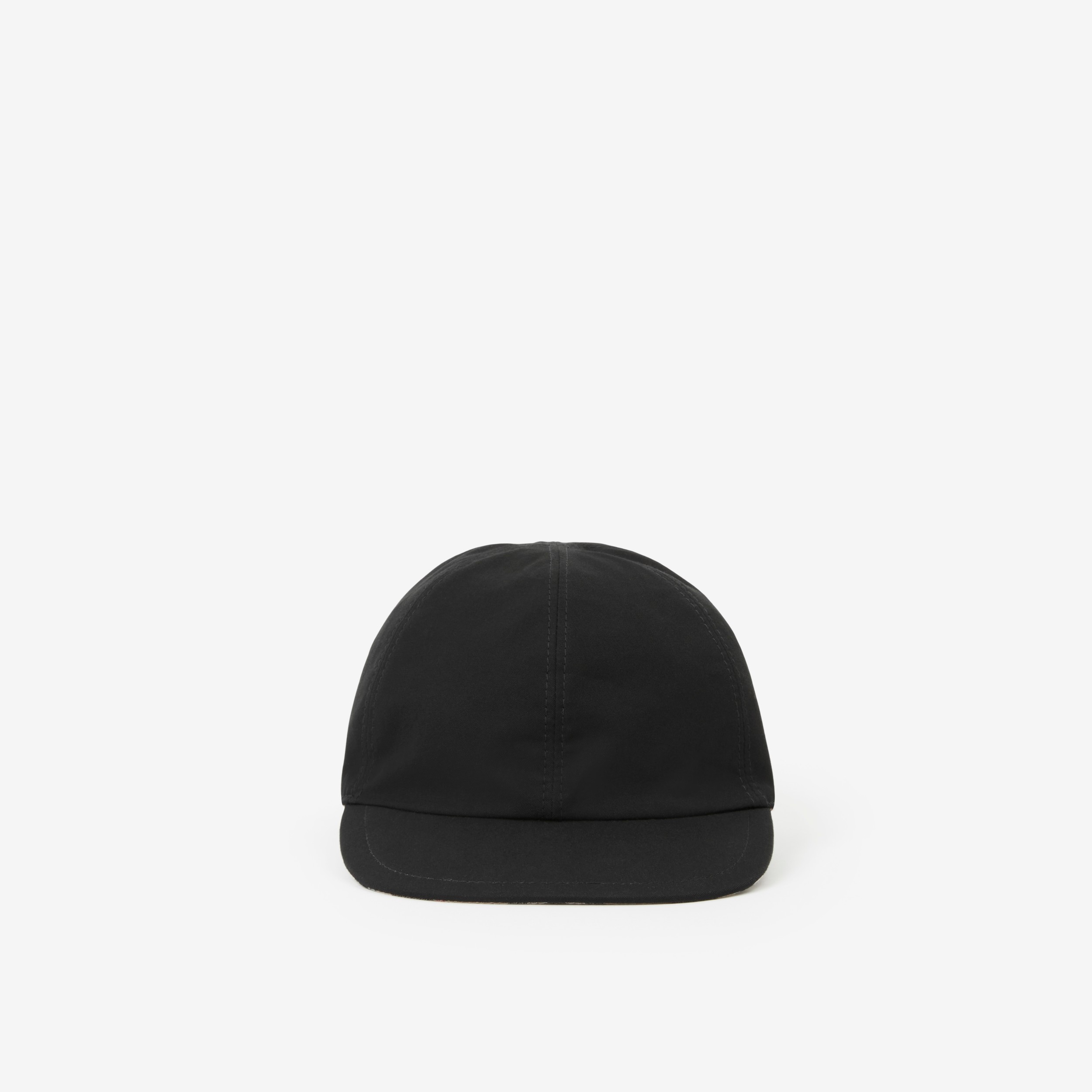Check Cotton Reversible Baseball Cap in Black - Children | Burberry® Official - 2