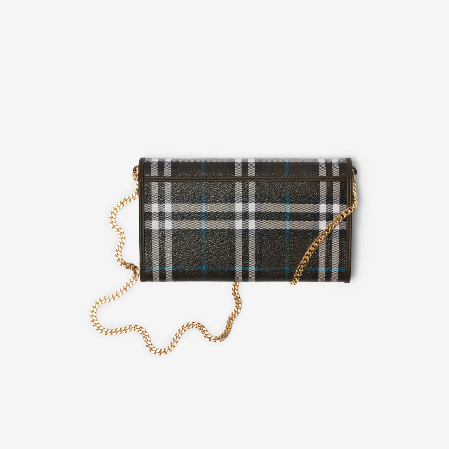 Check Chain Strap Wallet in Snug - Women, Cotton, Nylon Check Chain Strap Wallet in Snug - Women, Cotton, Nylon