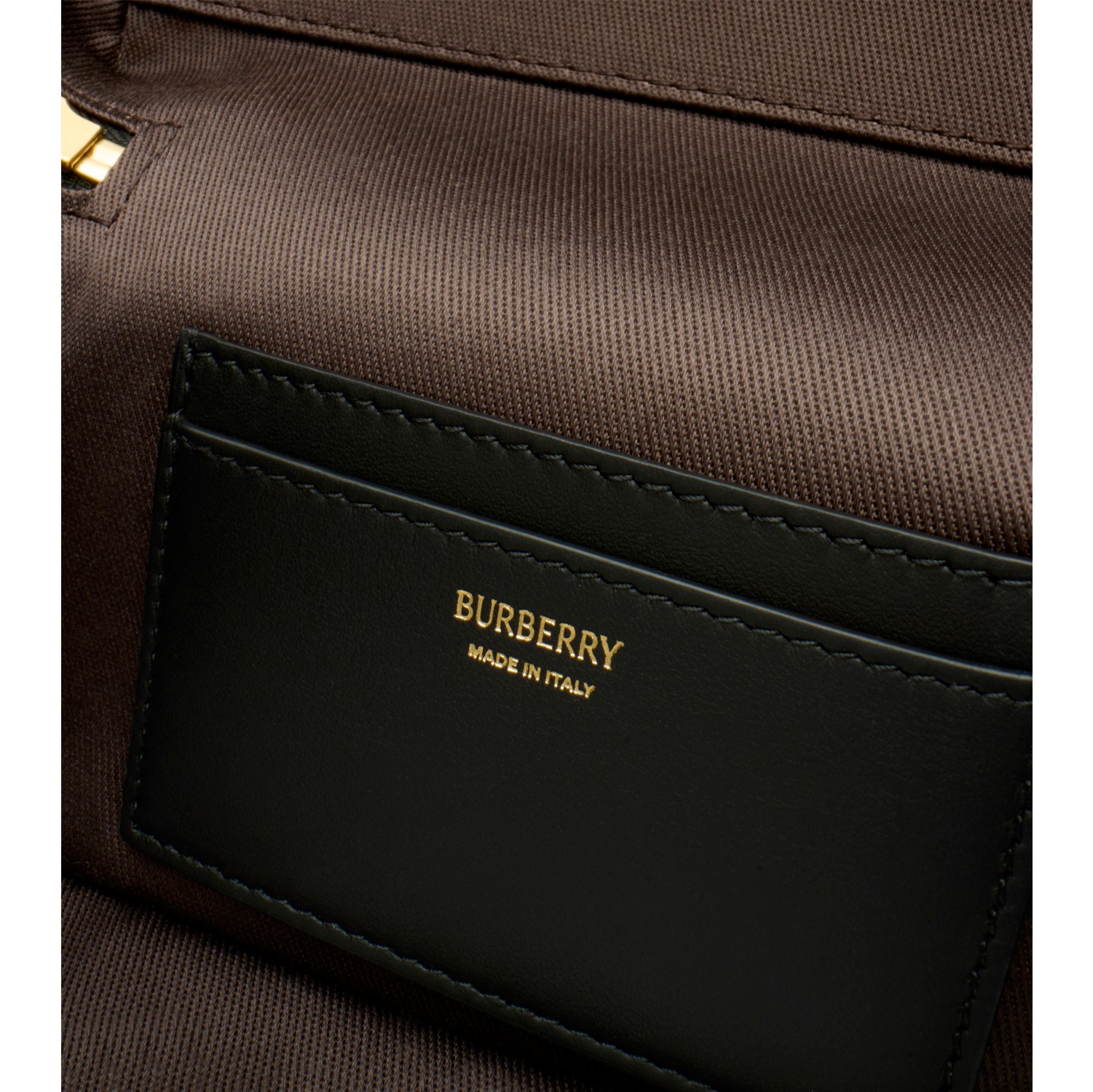 Check Vanity Bag in Chocolate brown - Women | Burberry® Official
