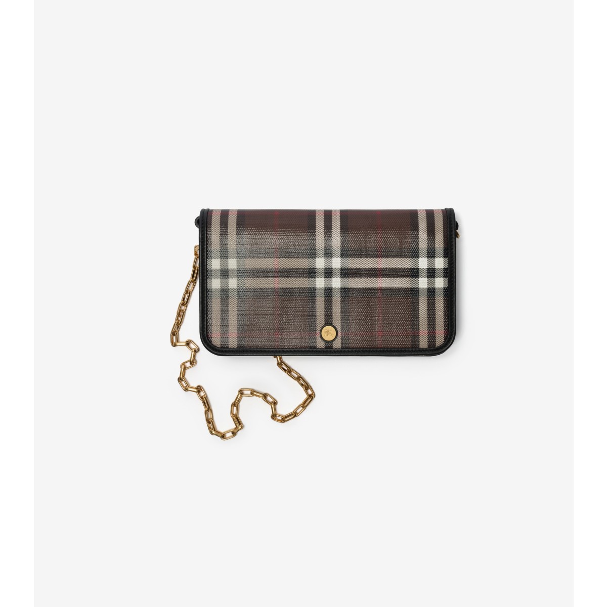  Check Chain Strap Wallet