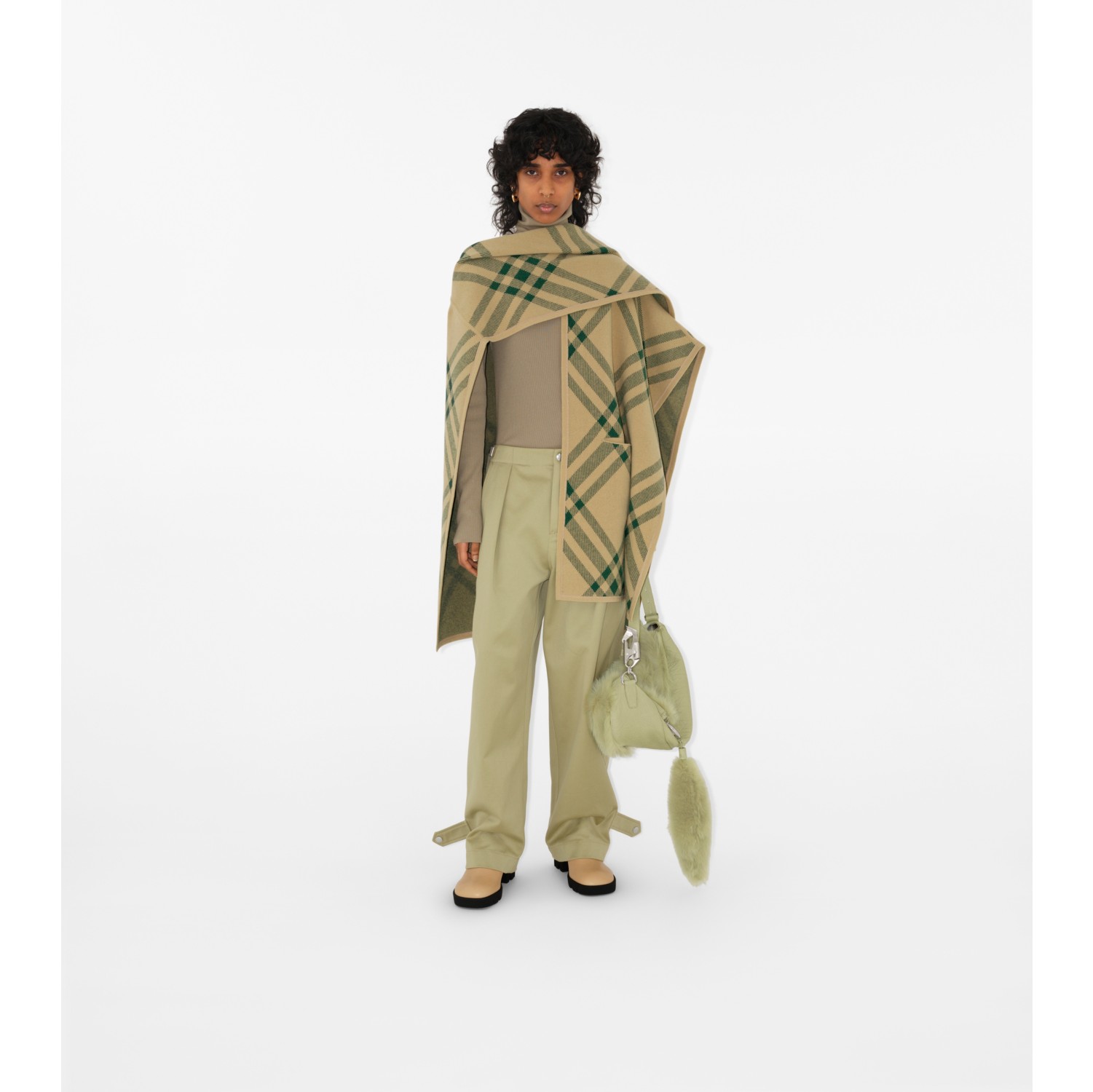 Burberry scarf hot sale poncho