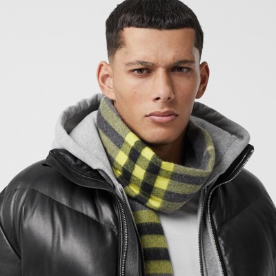 burberry scarf charcoal