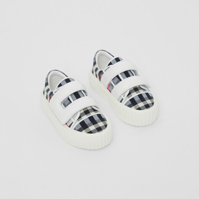 burberry blue trainers