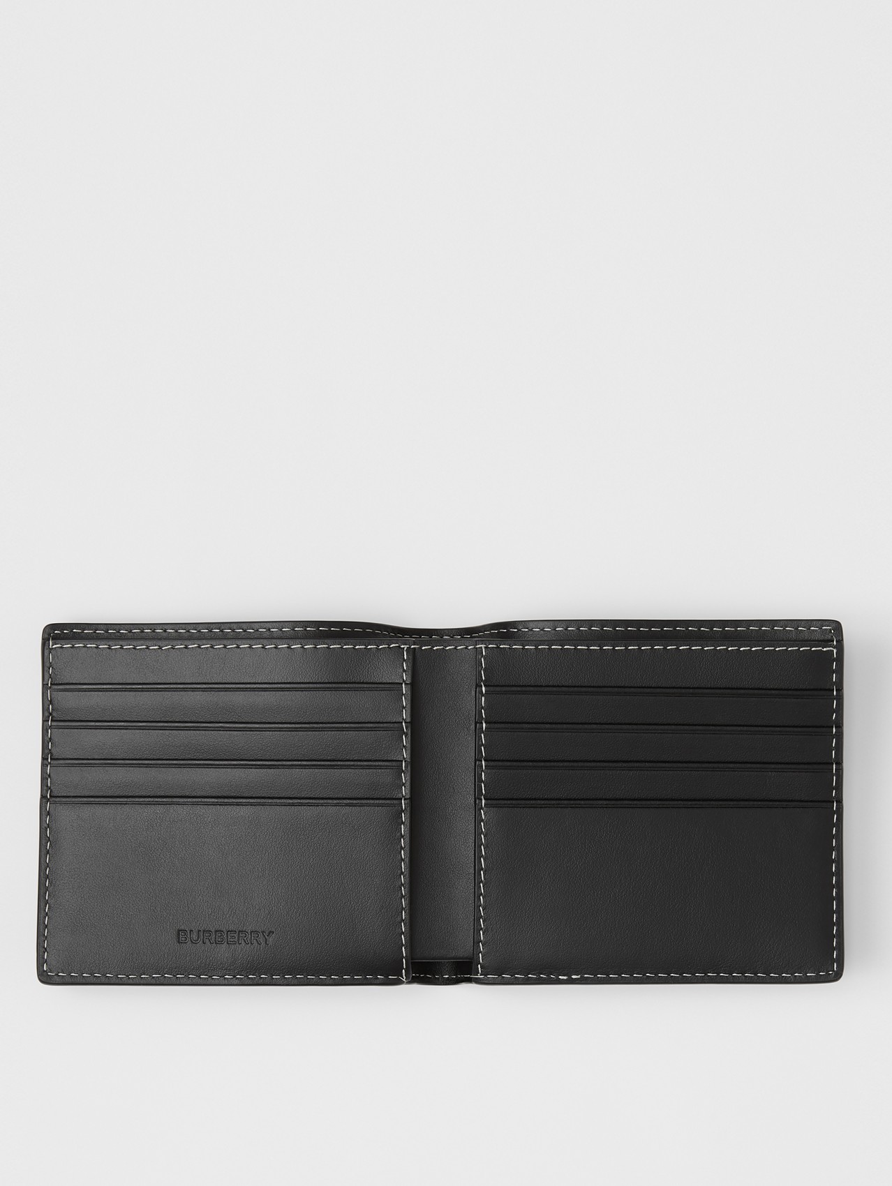 Check E-canvas International Bifold Wallet in Dark Birch Brown