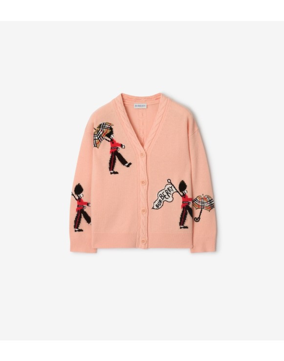 Cardigan en laine London Guards