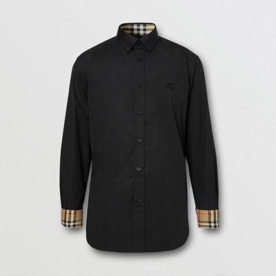 burberry black shirt