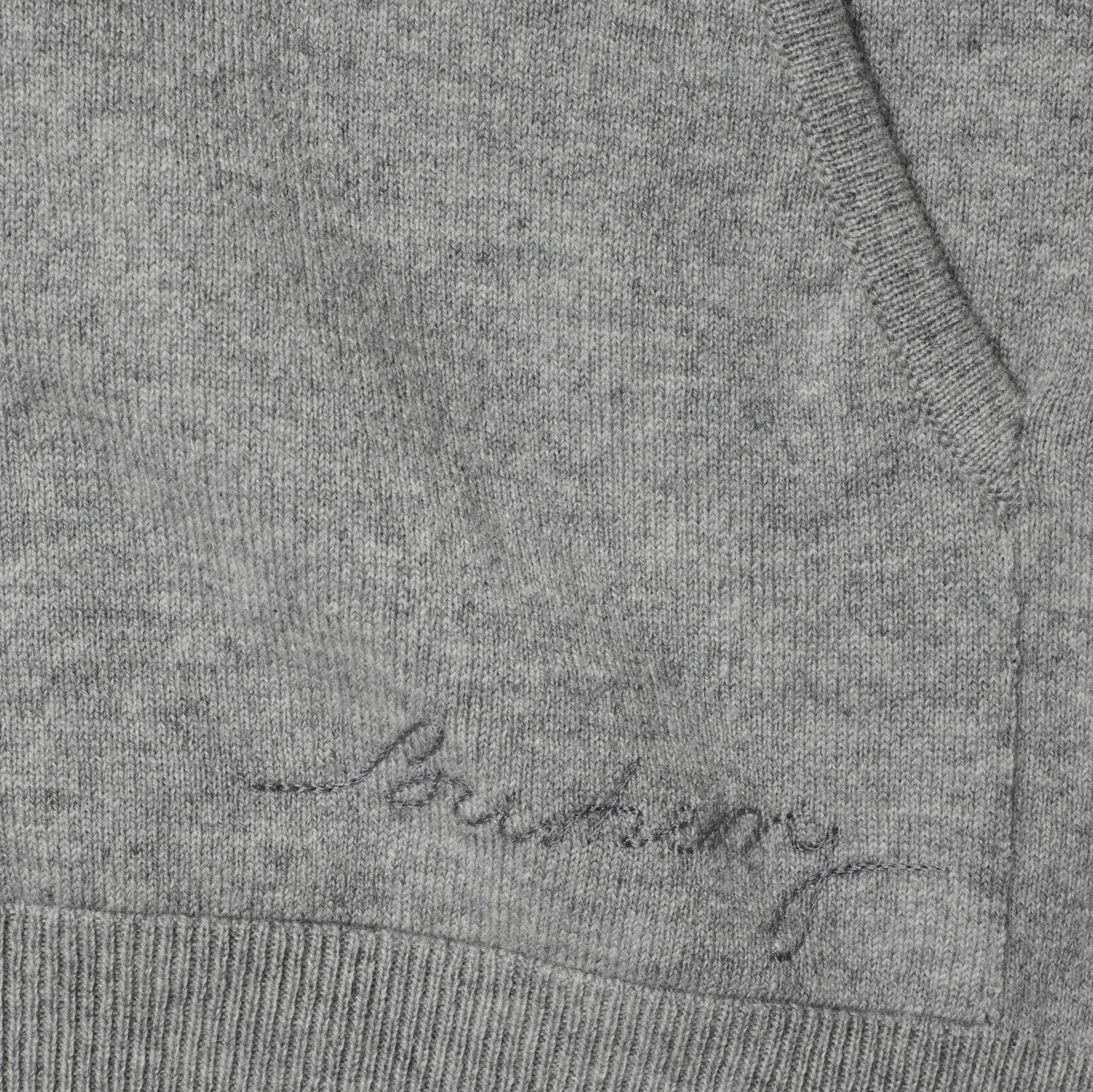 Cashmere Blend Zip Hoodie in Grey - Men | Burberry® Official Cashmere Blend Zip Hoodie in Grey - Men | Burberry® Official