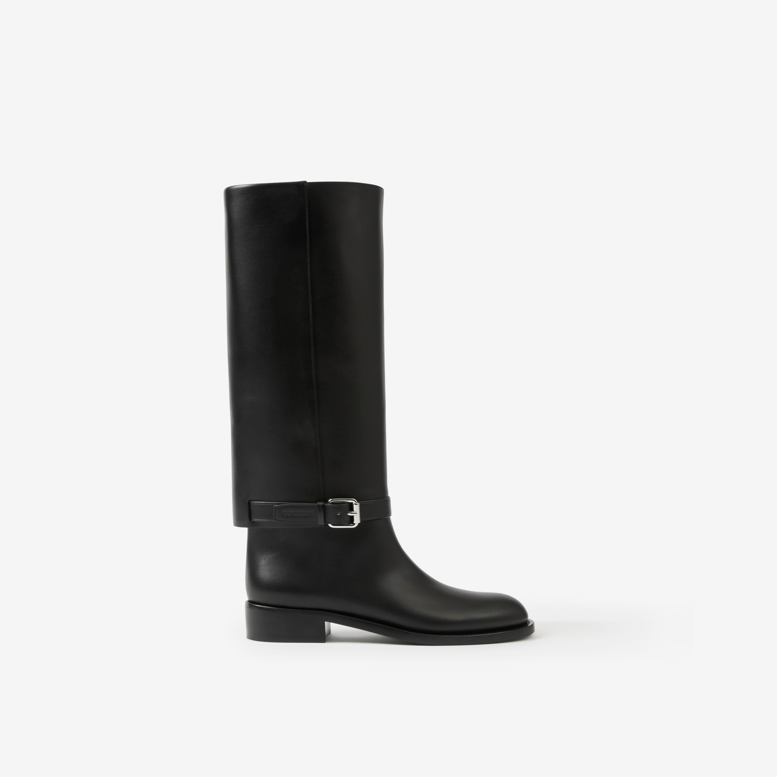 bottes cuir burberry