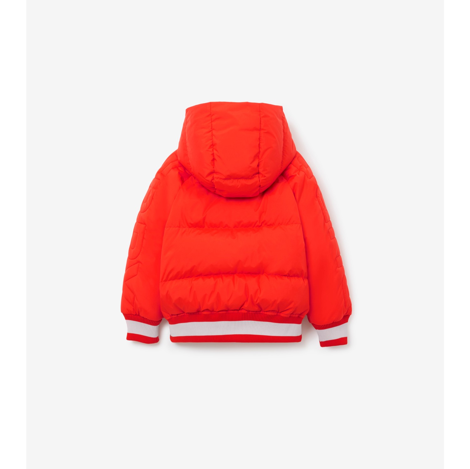 Orange red 2025 puffer jacket