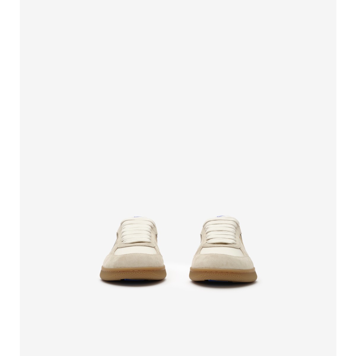  Check Leather, Suede and Terrace Sneakers​