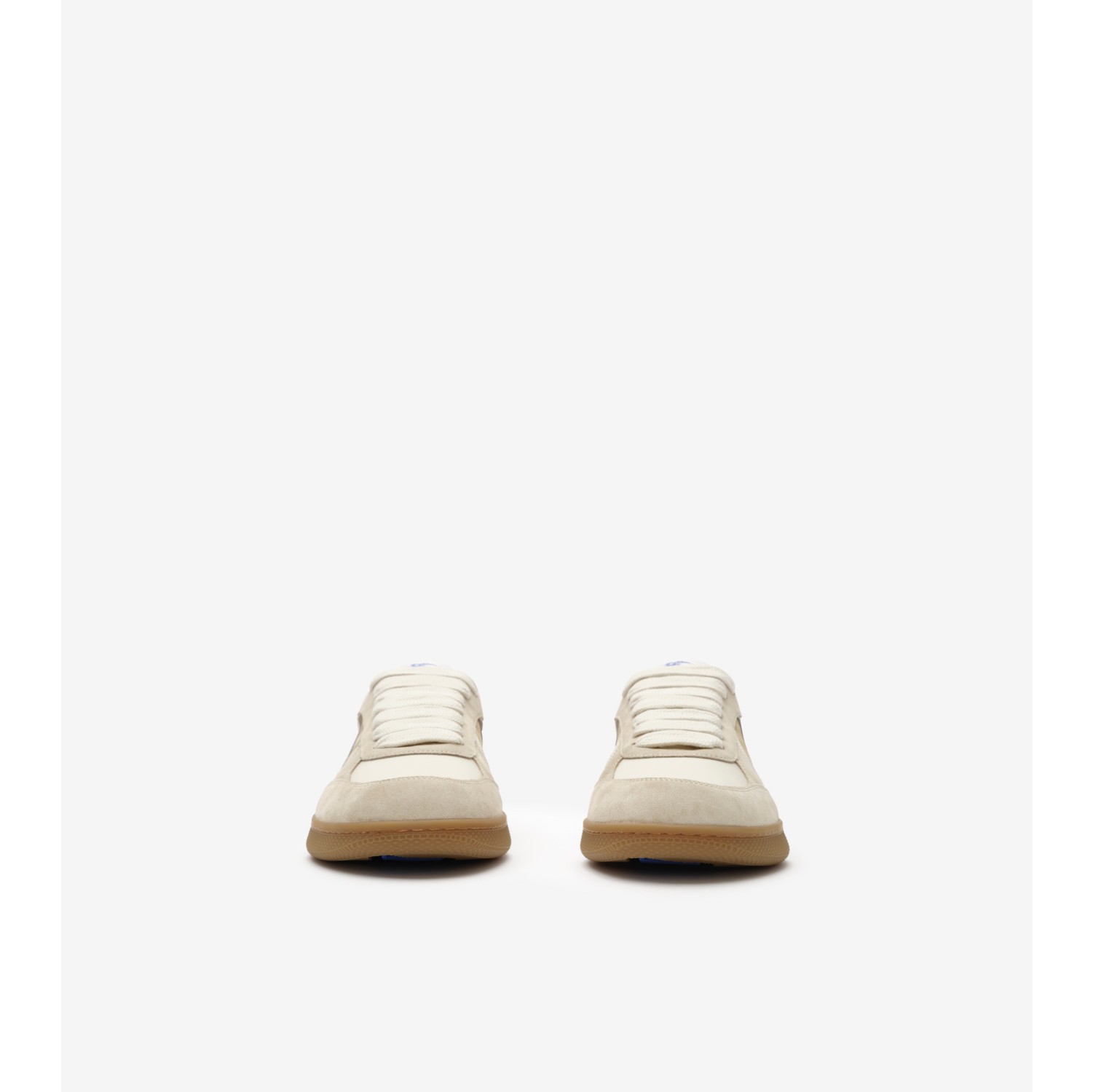 Leather, Suede and Check Terrace Sneakers​